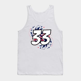 Verstappen Driver Number Tank Top